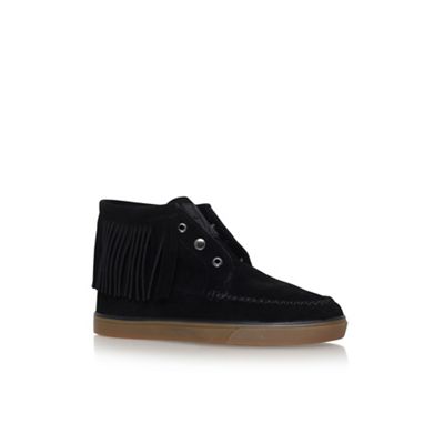 Nine West Black 'Ballico' flat lace up sneakers